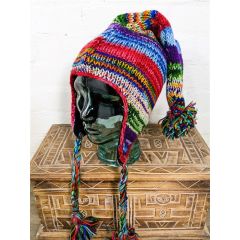 long ear flap hat